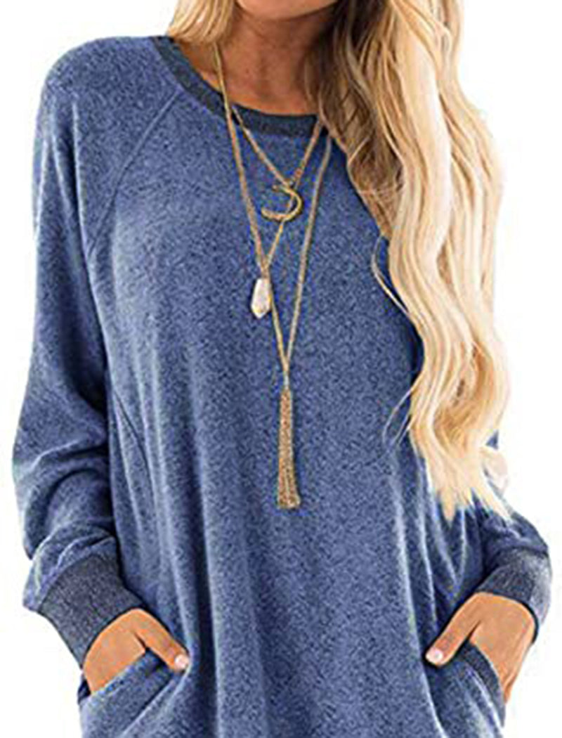 Oversized Pocketed Lounge Top