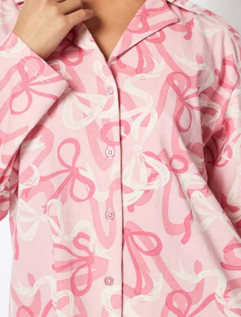 Floral Print Pajama Set