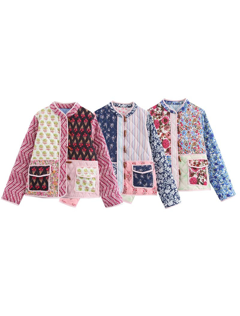 Patchwork Quilted Jacket