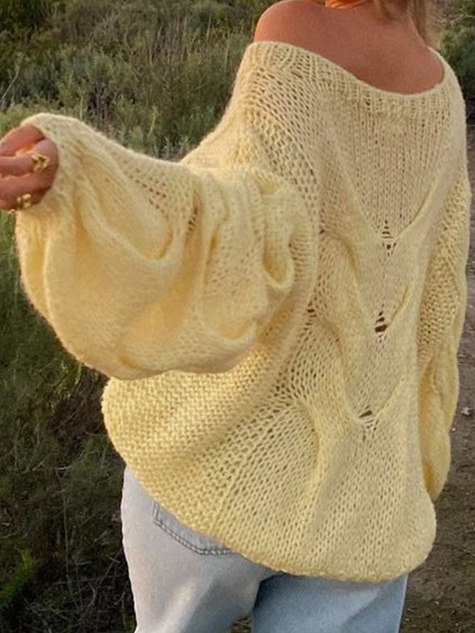 Oversized Knit Sweater