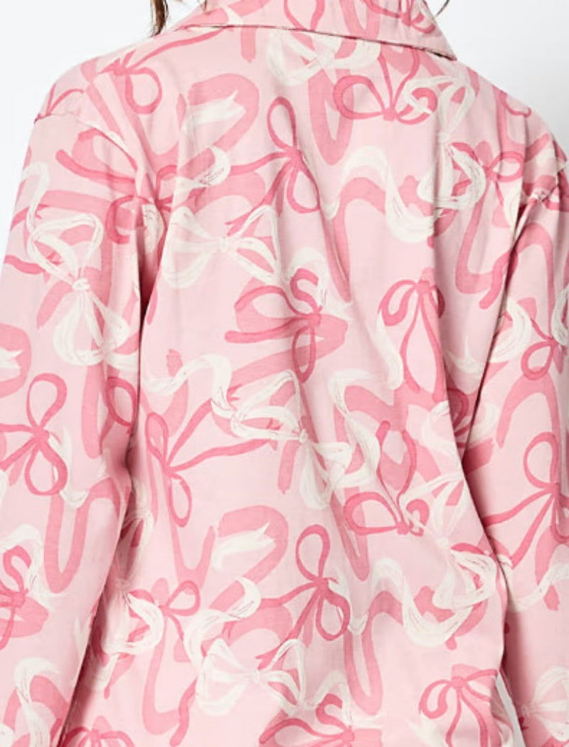 Floral Print Pajama Set