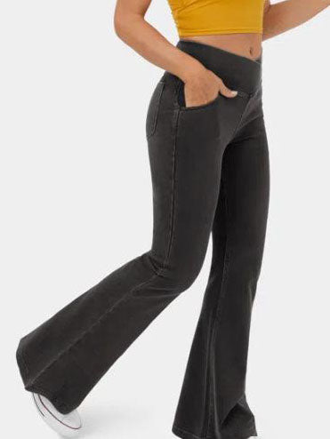 High-Rise Flare Legs Jeans