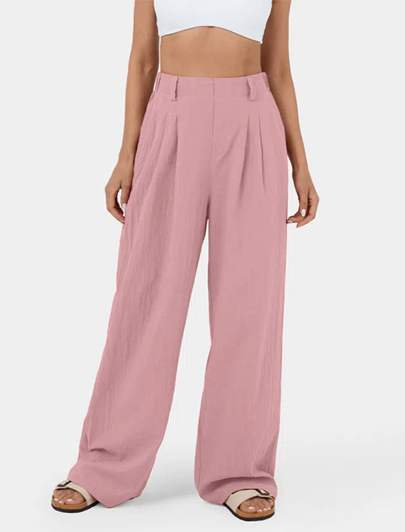 High-Rise Wide-Leg Pants