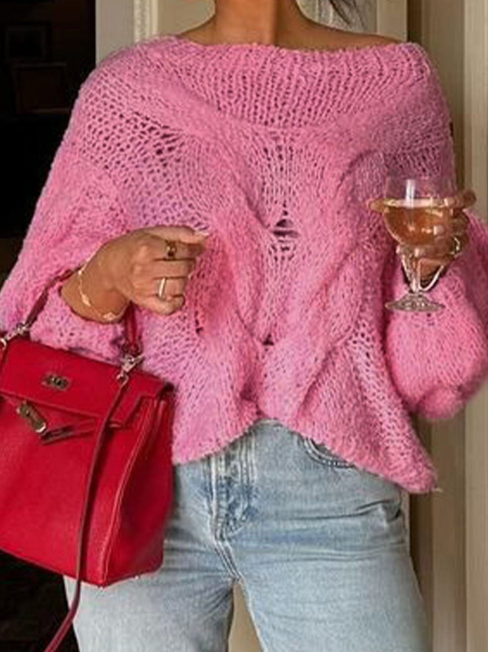 Oversized Knit Sweater