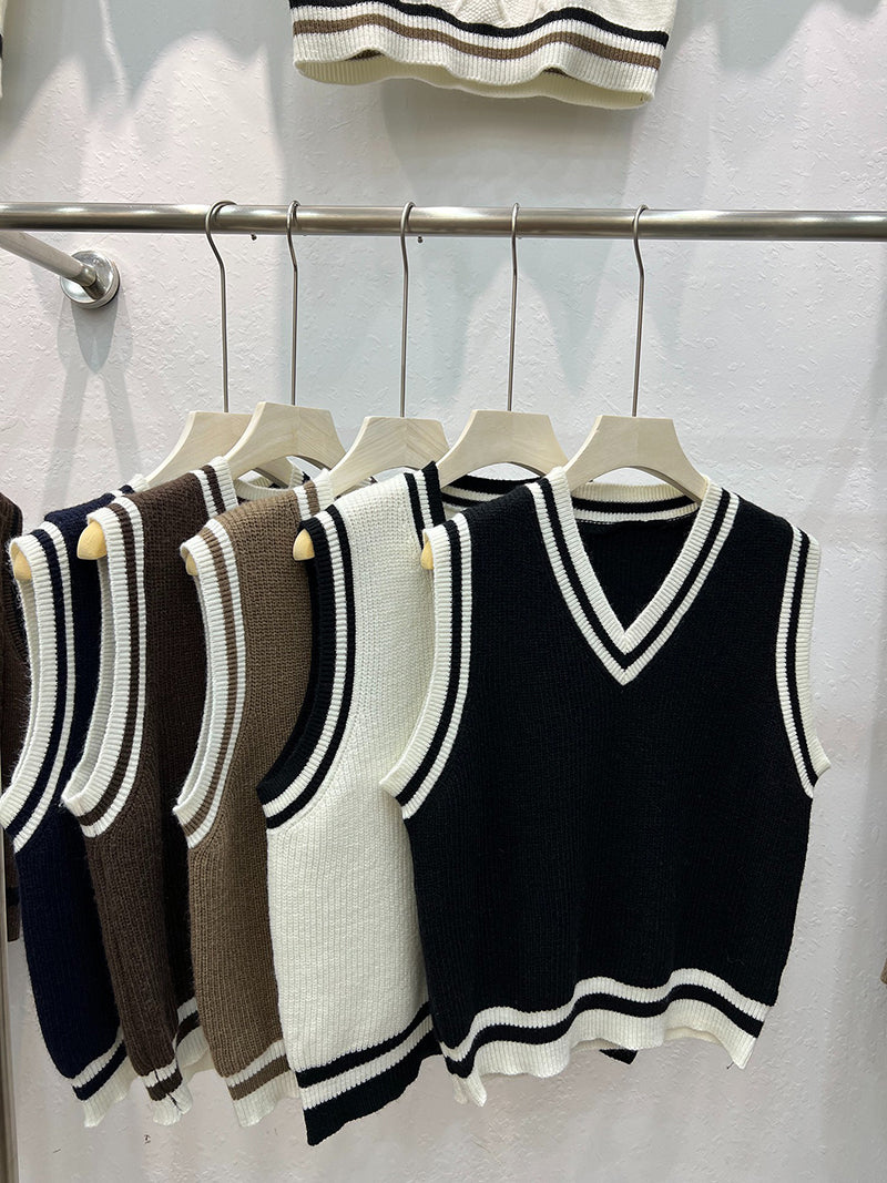 Striped Sweater Vest