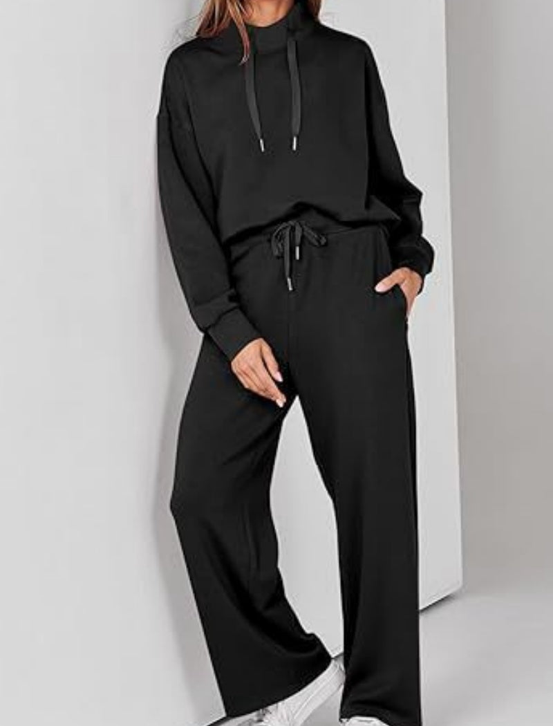 Relaxed-Fit Hoodie and Joggers Set