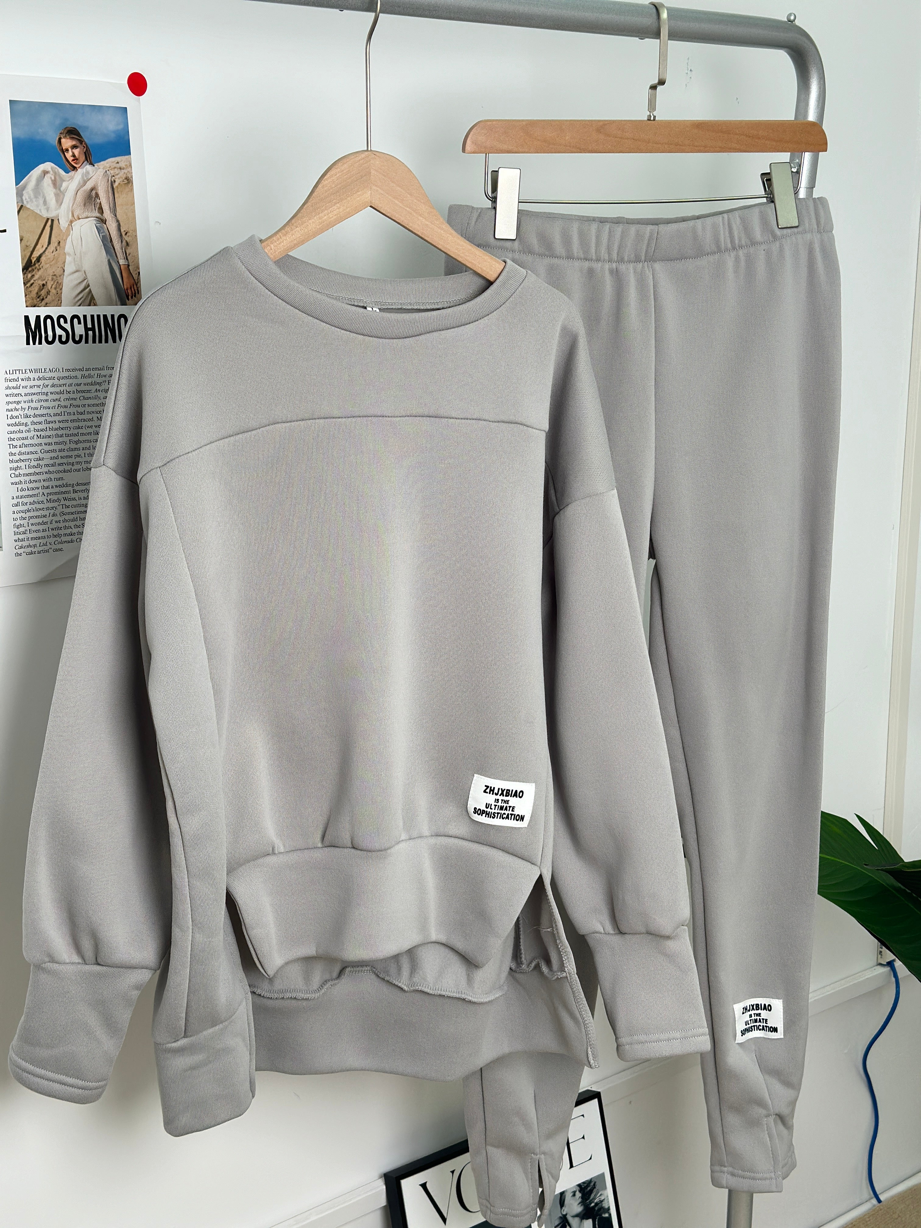 Oversized Top and Leggings Set