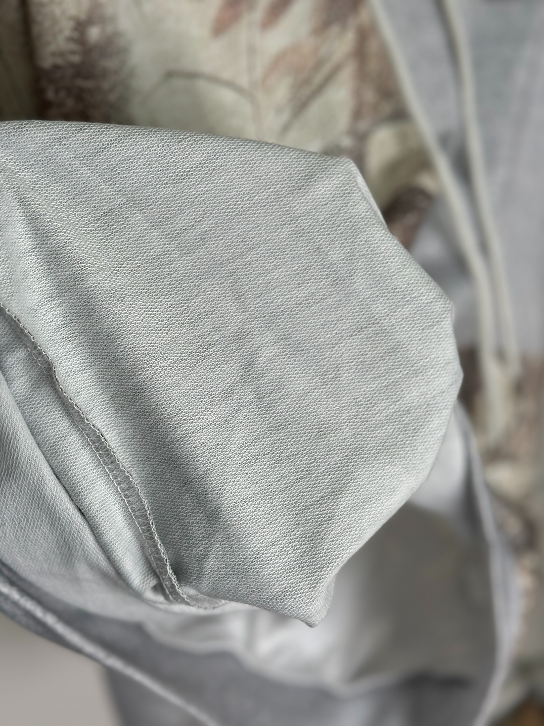 Printed Drawstring Hoodie