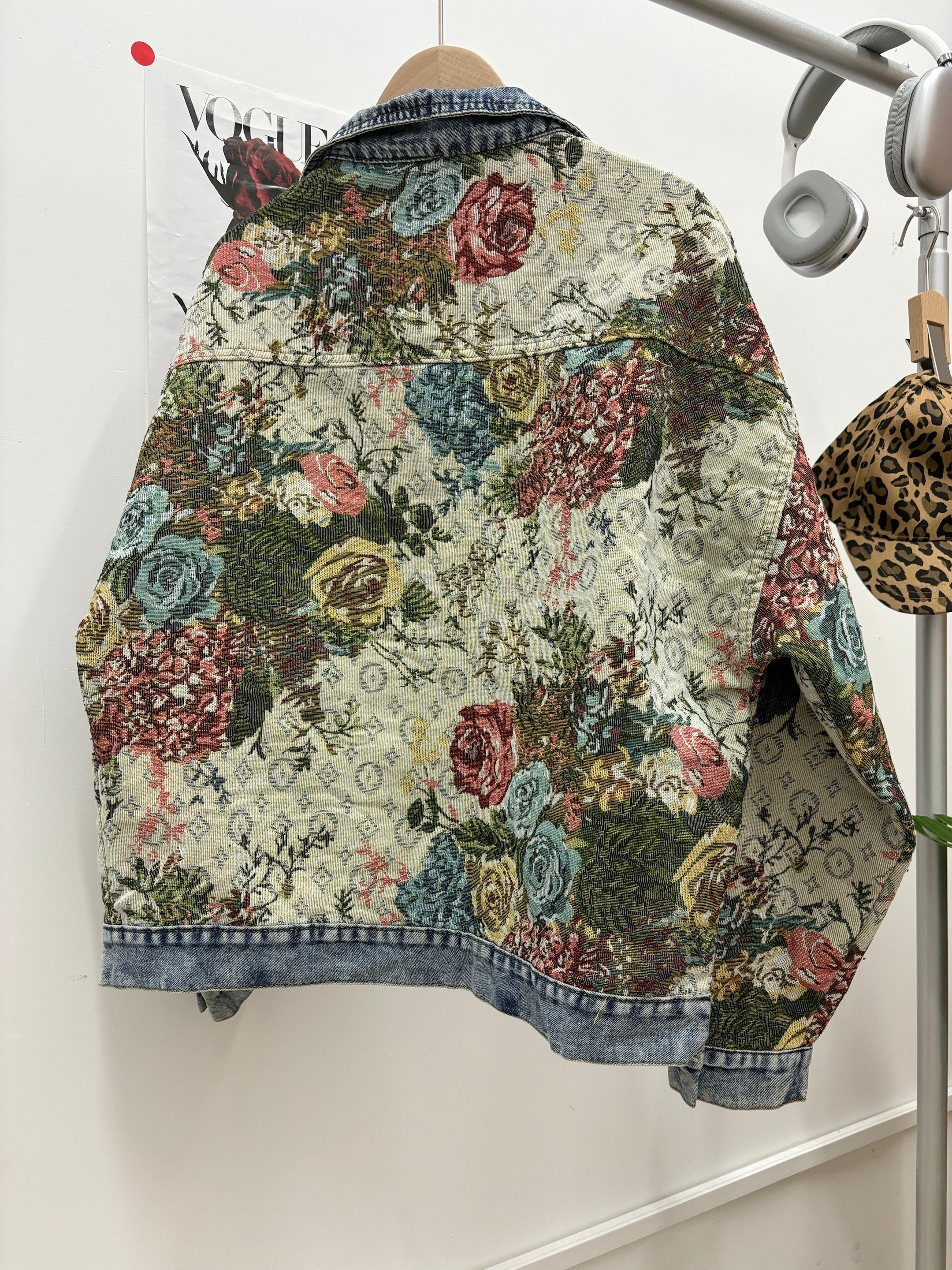 Floral Denim Jacket