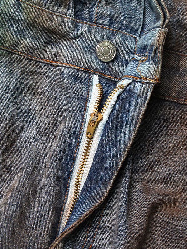 Strapless Distressed Utility Jumpsuit