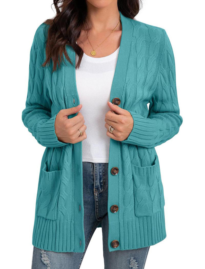 Knit Pockets Cardigan