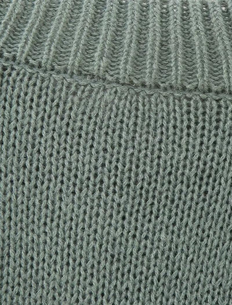 Oversized Knit Button-Up Cardigan