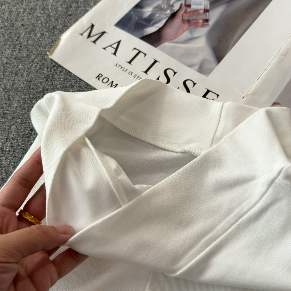 High-Rise Stretch Shorts