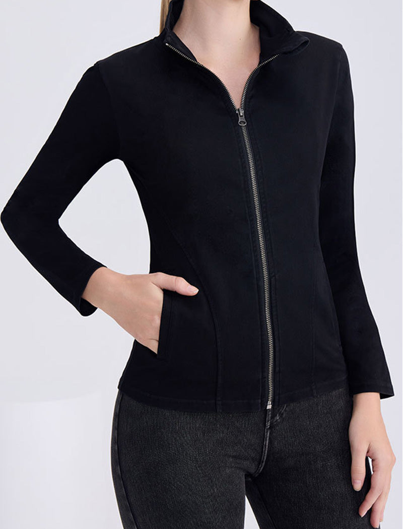 Fitted Zip-Up Jacket