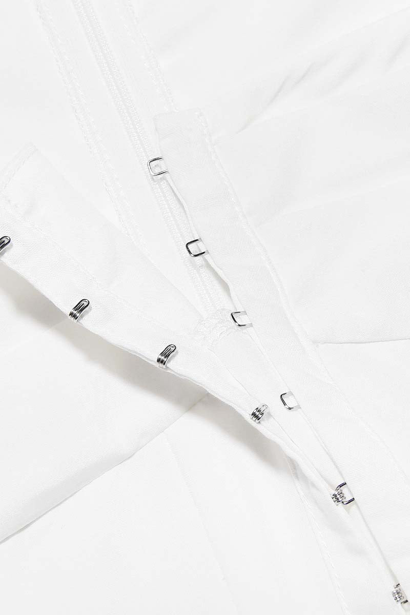 Square Neck Bustier Mini Dress