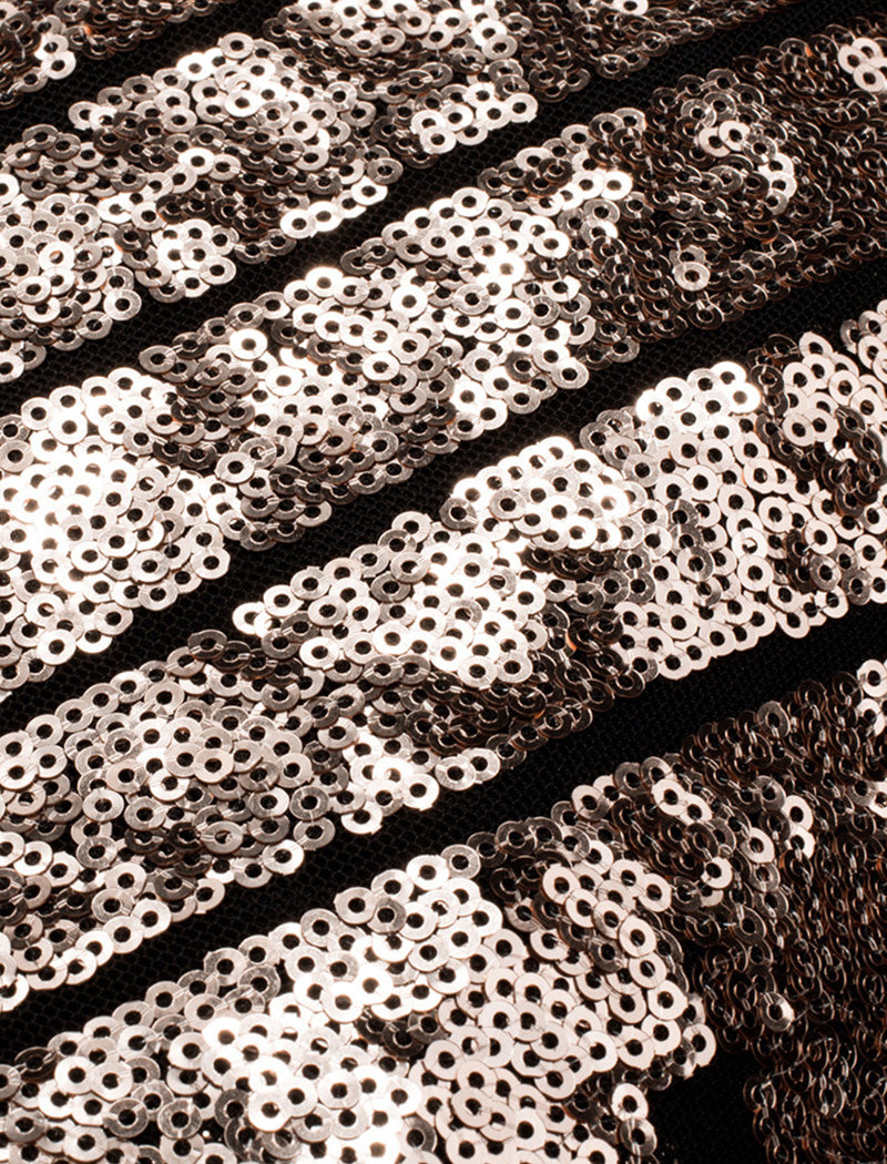 Sequin Embellished Flared Pants