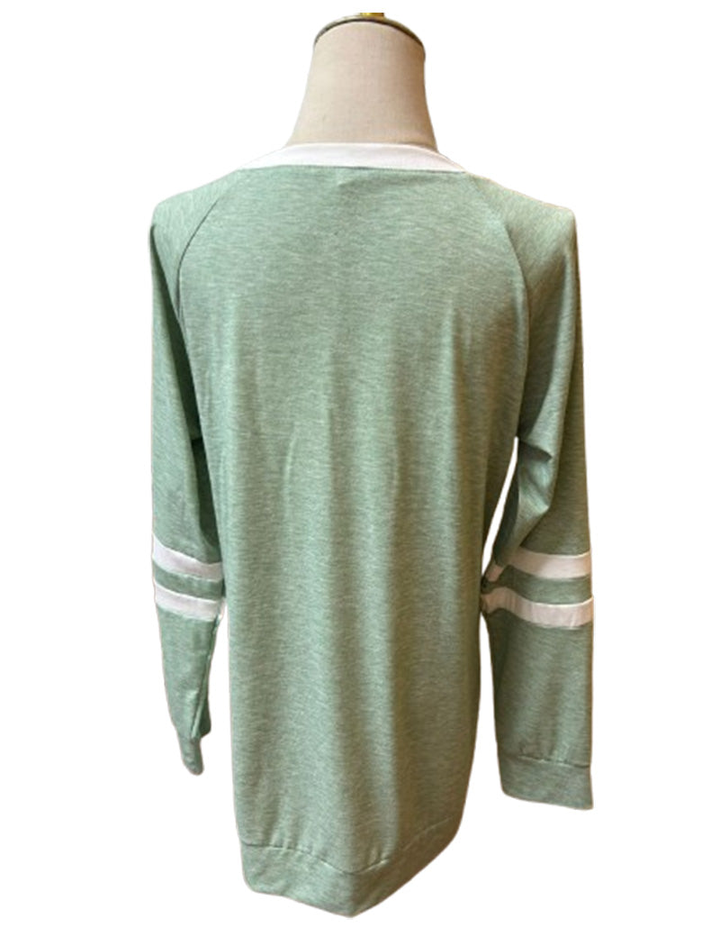 Casual Long Sleeve Tunic Top