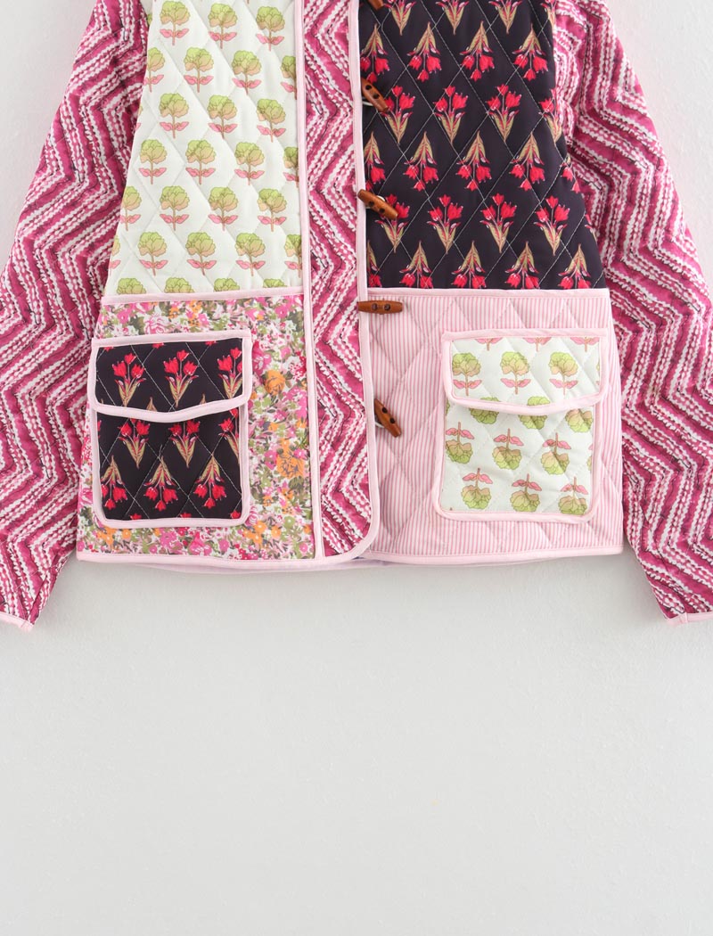Patchwork Quilted Jacket
