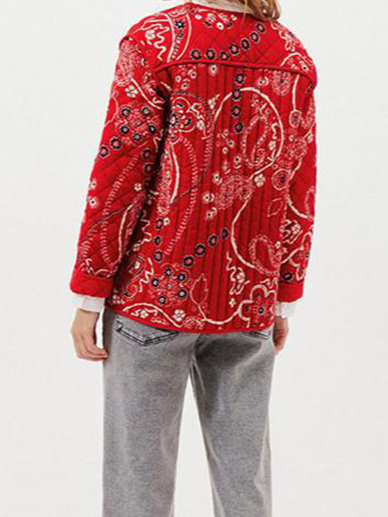 Paisley Quilted Jacket