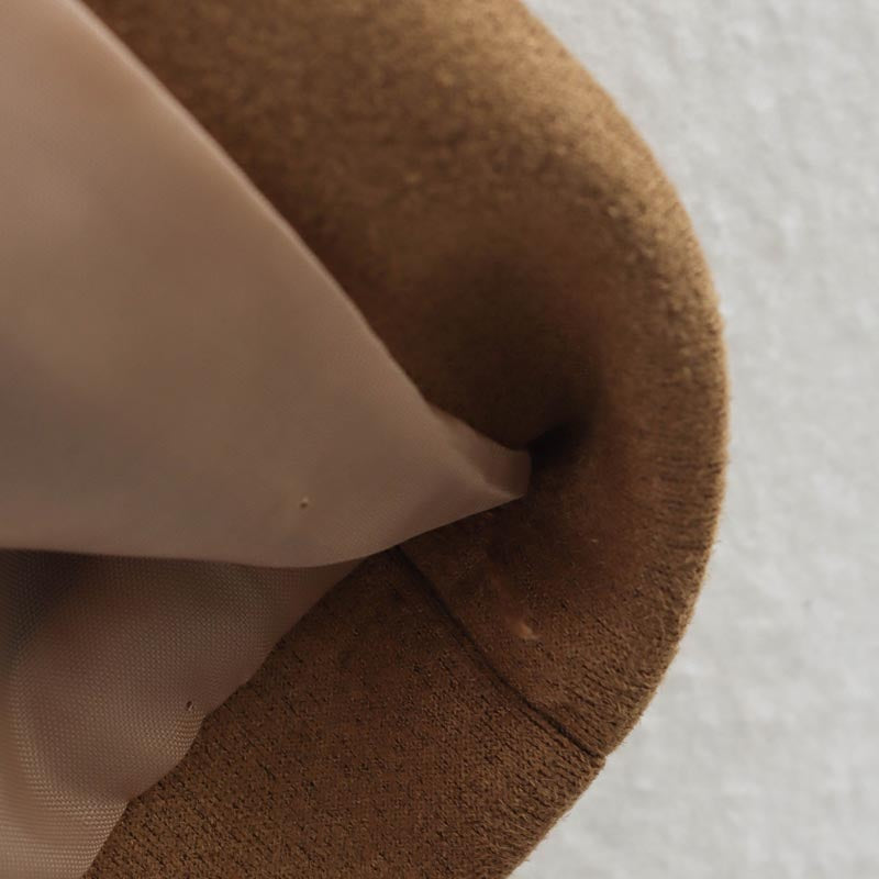 Oversized Faux Suede Blazer