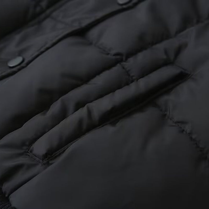 Stand Collar Button-Up Vest