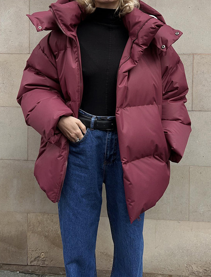 Oversized Hooded Puffer Jacket