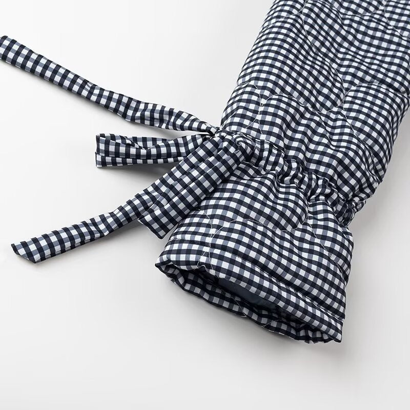 Button-Down Gingham Jacket