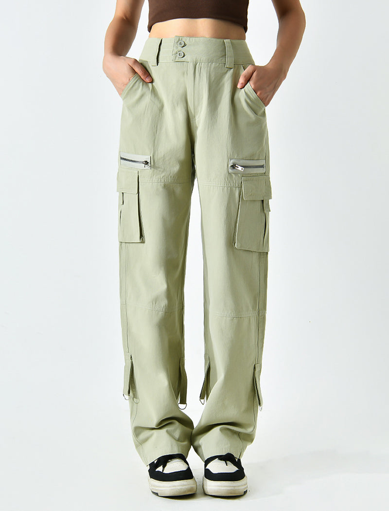 Cargo Wide-Leg Pants