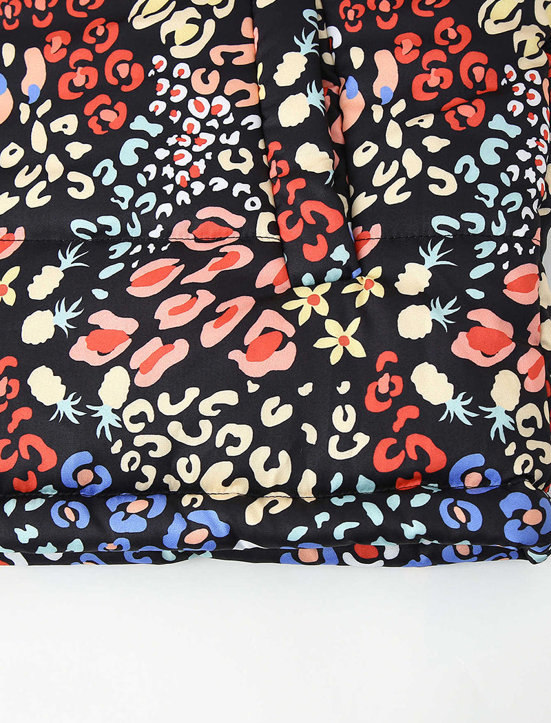 Zippered Puffer Jacket