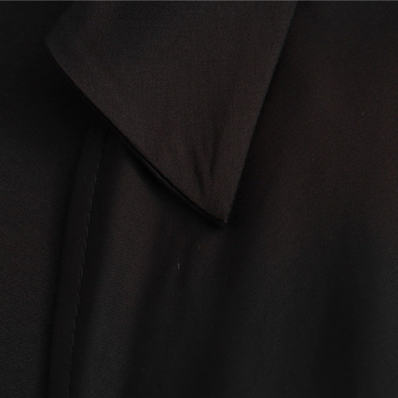 Tie-Front Relaxed Fit Blouse