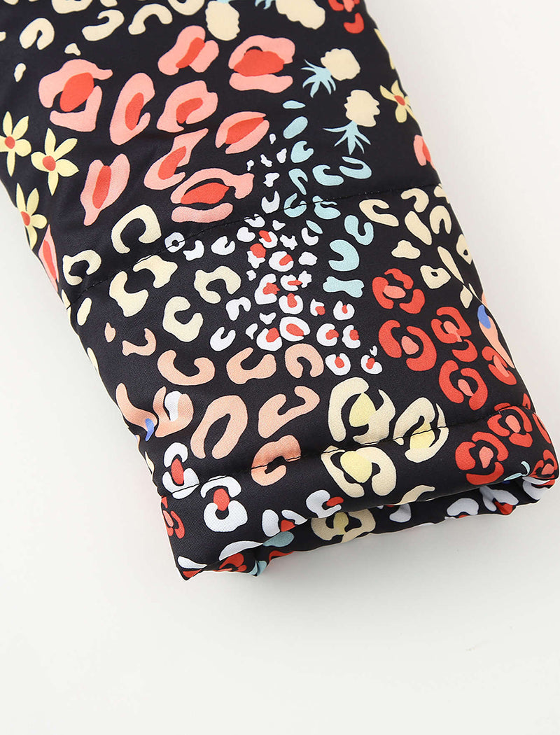 Zippered Puffer Jacket