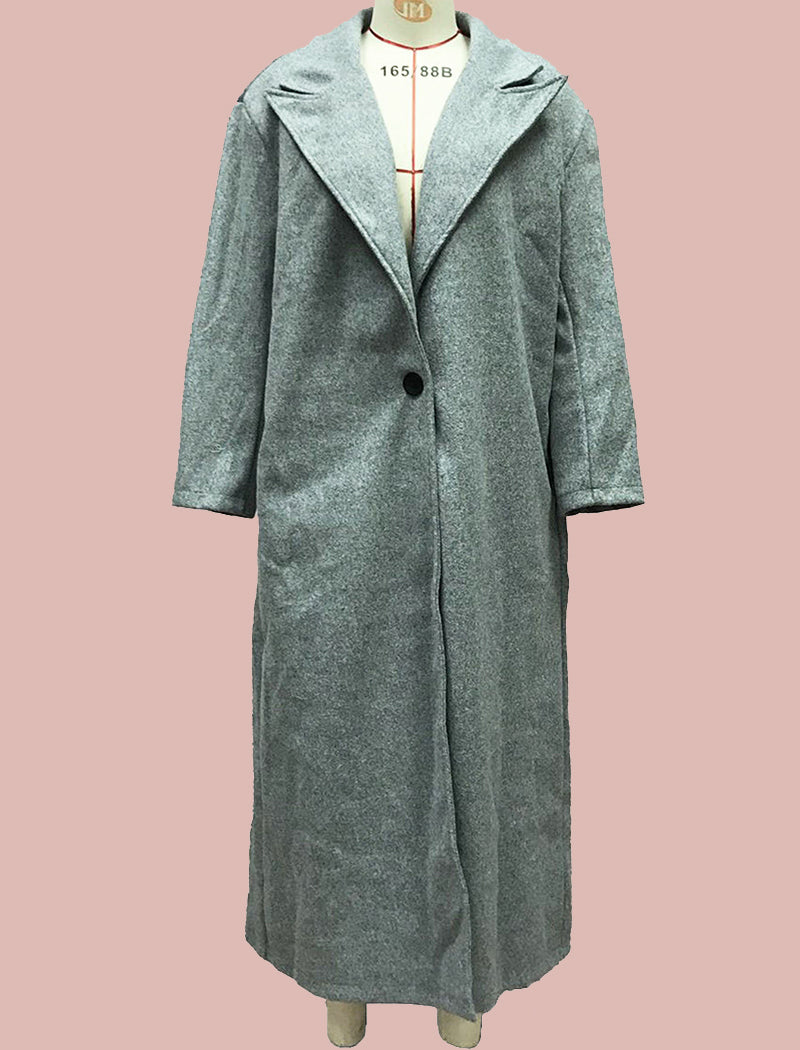 Longline Oversized Teddy Coat