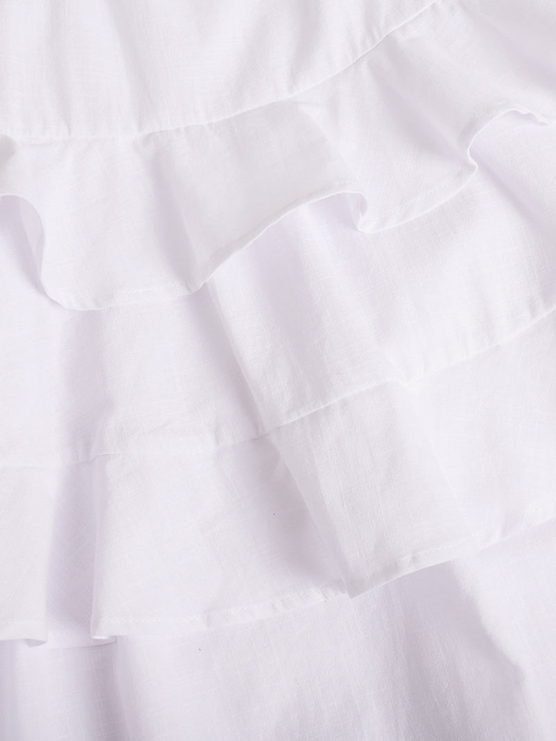 Layered Ruffle Mini Cami Dress