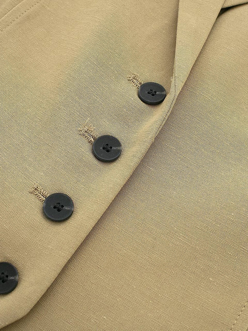 Tailored Buttoned Vest