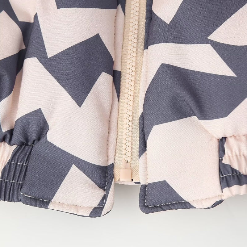 Graphic Printed Bomber Jacket