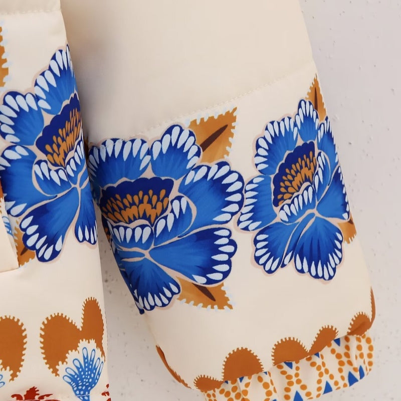 Printed Quilted Jacket