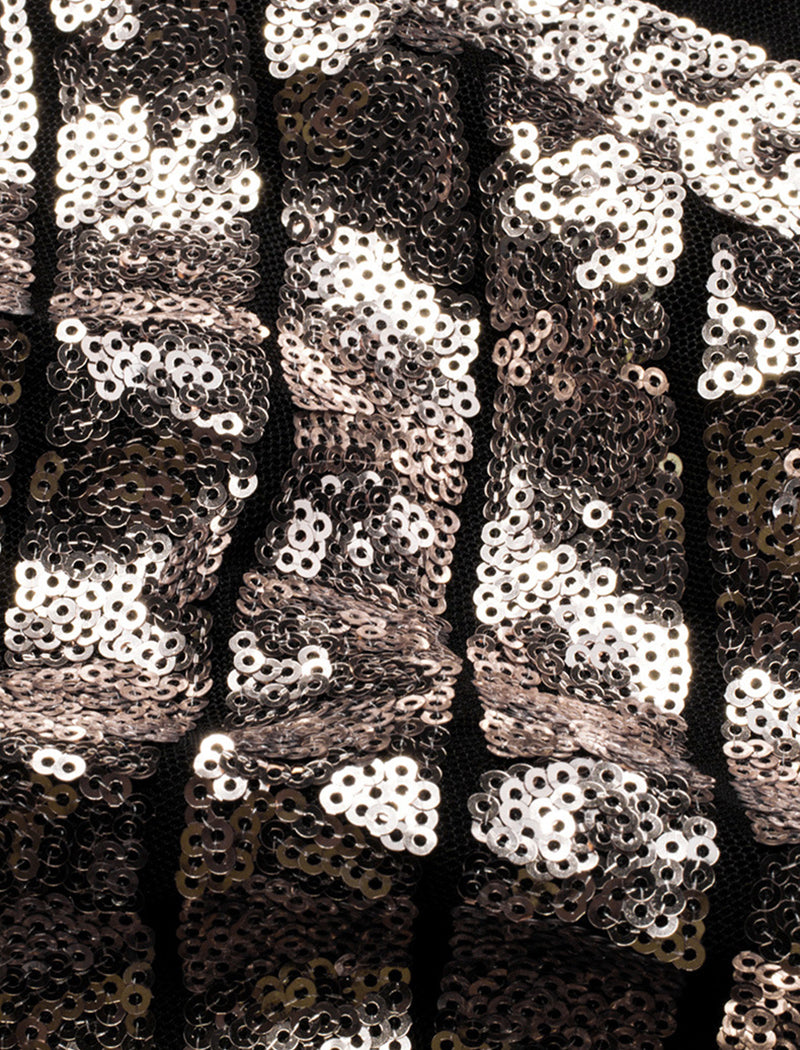 Sequin Embellished Flared Pants