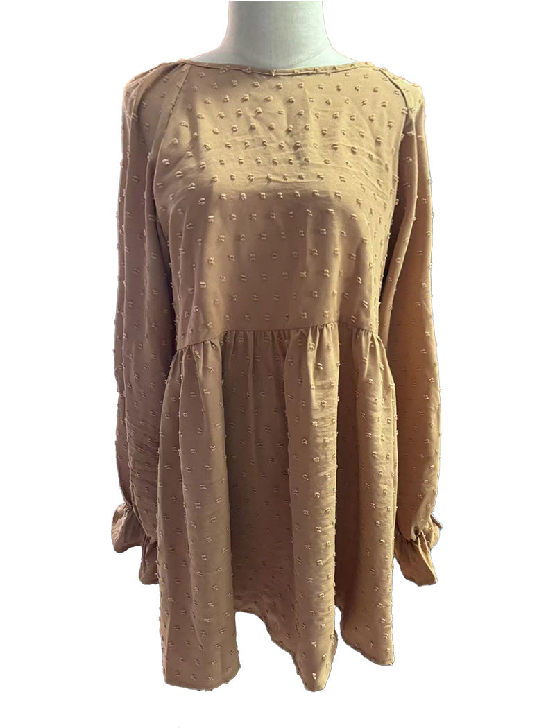 Ruffle Sleeve Shirt Blouse