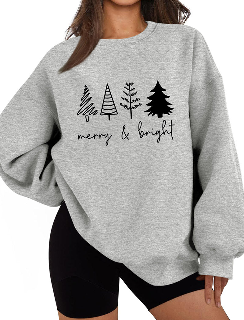 Merry & Bright Graphic Top