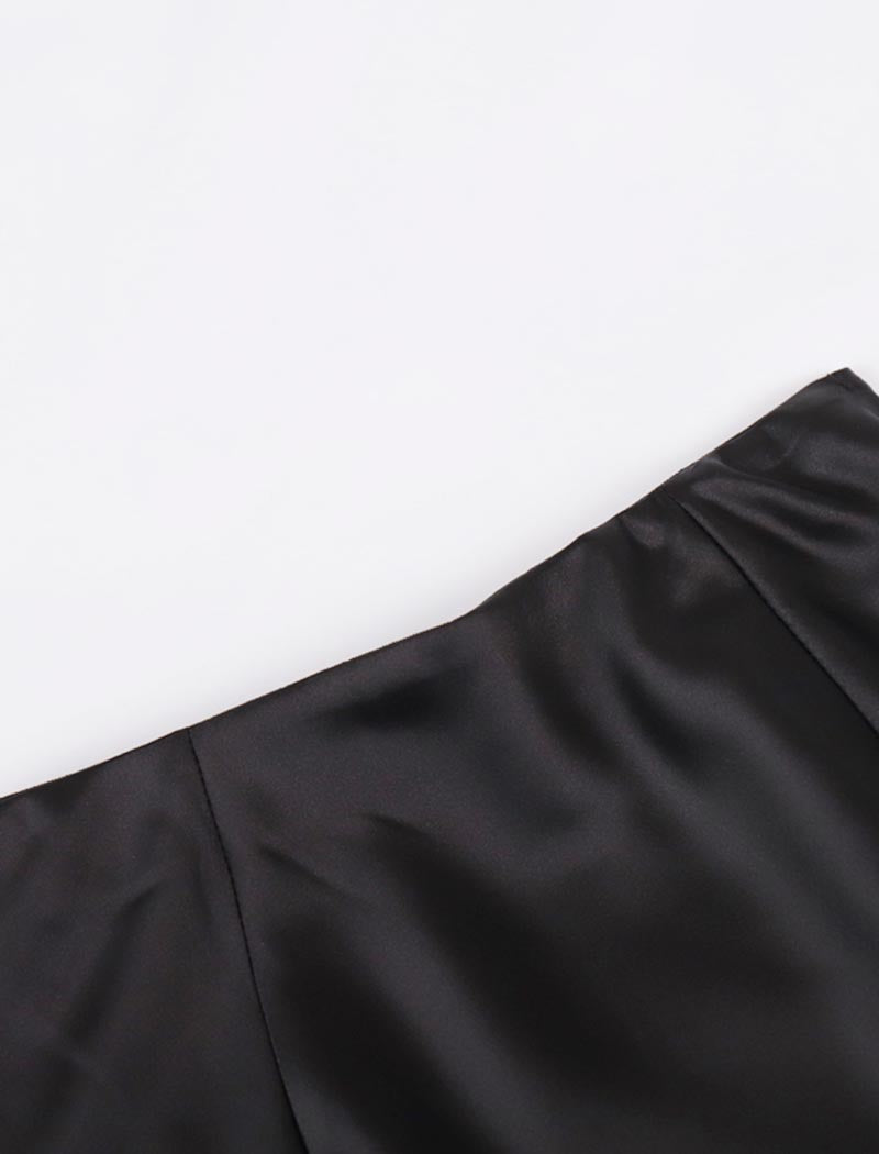 Satin Mermaid Maxi Skirt