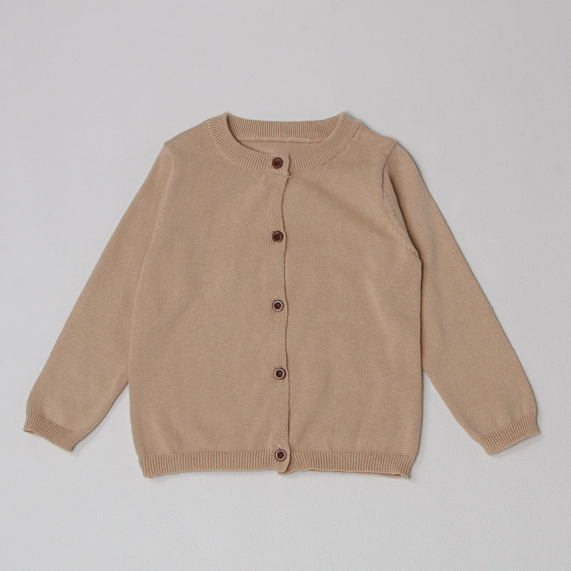 Classic Button-Up Cardigan (Kids)