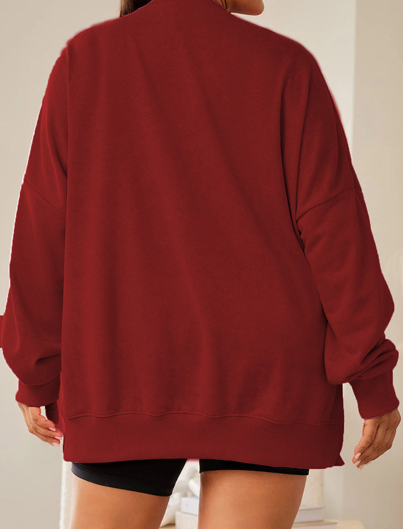 Santa and Christmas Tree Embellished Top