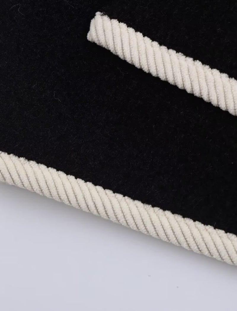 Fleece Button-Up Vest with Pockets