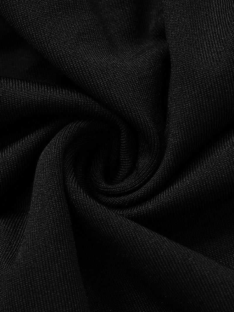 Lace Long Sleeve Ruched Mini Dress