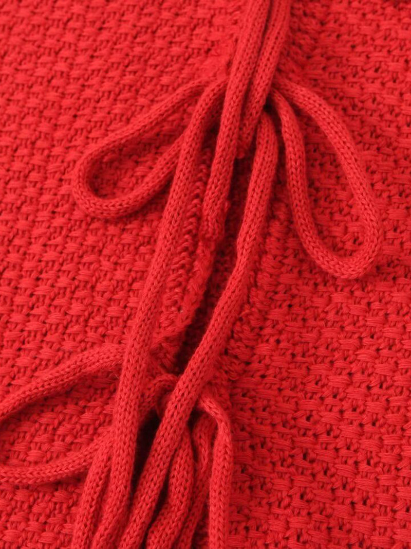 Knotted Sleeveless Vest