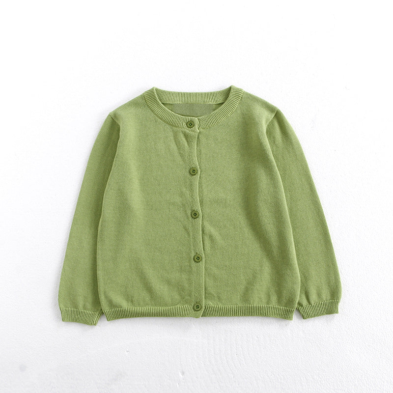 Classic Button-Up Cardigan (Kids)