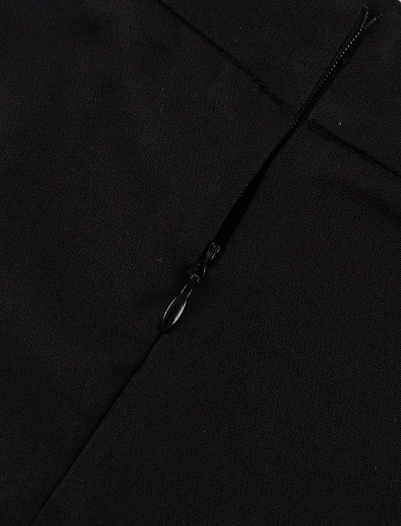 Floral Ruffled Shoulder Midi Dress