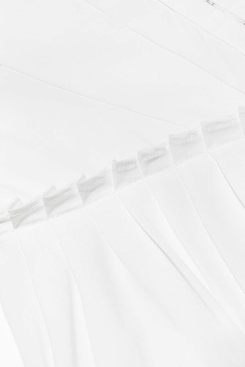 Square Neck Bustier Mini Dress