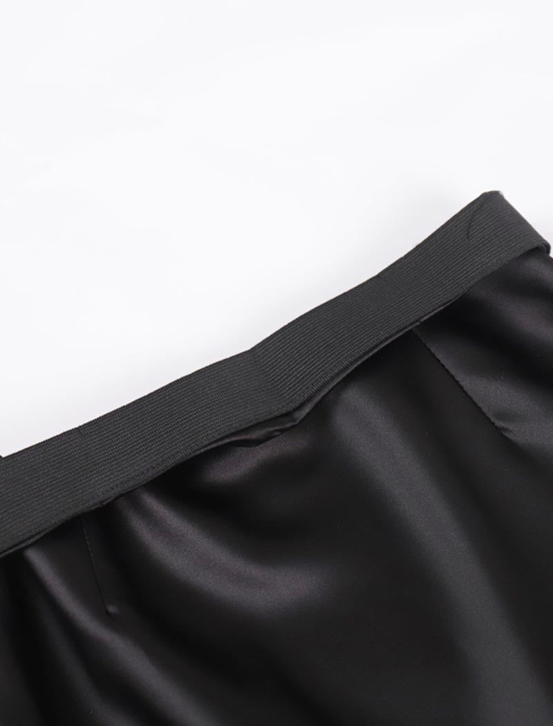 Satin Mermaid Maxi Skirt