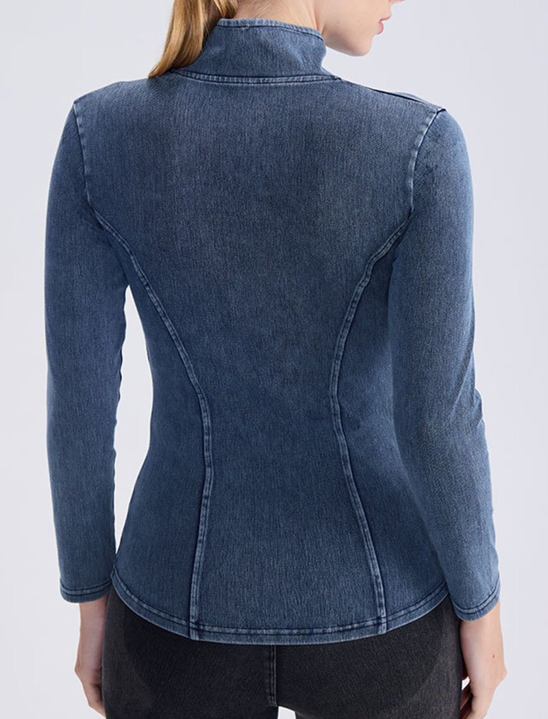 Fitted Zip-Up Jacket